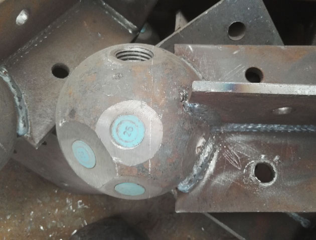 徐汇螺栓球球塞，网架配件